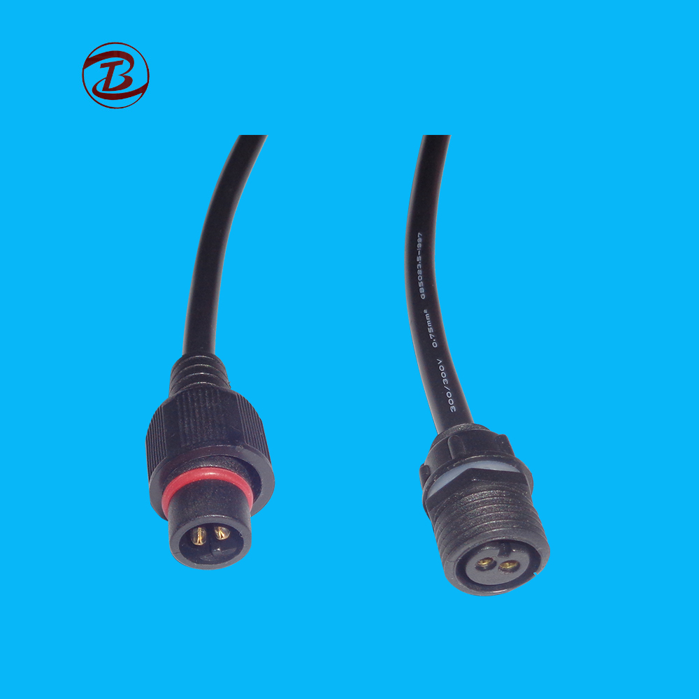 2 3 4 PIN al aire libre de la luz de tira led de alambre impermeable cable LED tira conector