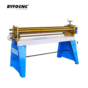 Hvac duct used 3-roll plate bending machine automatic beading making machines