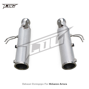 Tubo de Escape de Repuesto Directo Personalizado en Stock para McLaren Artura 3.0T Spider 2023-2024, Tubo Recto con Protección Térmica - Product Image 2