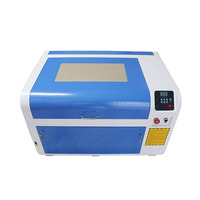 Machine de gravure et de découpe laser CO2 à refroidissement par eau SJ-460/640/4060/6040 50W pour bois/acrylique/contreplaqué/caoutchouc/MDF, prise en charge des formats LAS/DXF