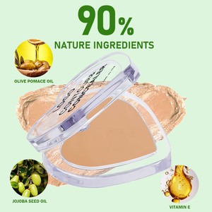 Ocatain copertura completa cuore crema contorno correttore Palette crema solare naturale crema idratante per uso trucco sulla pelle del viso - Product Image 3