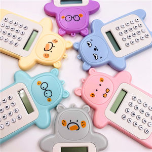 Calculatrice scientifique de poche mini personnalisée en gros d'usine, porte-clés en plastique à prix abordable, cadeau promotionnel - Product Image 4