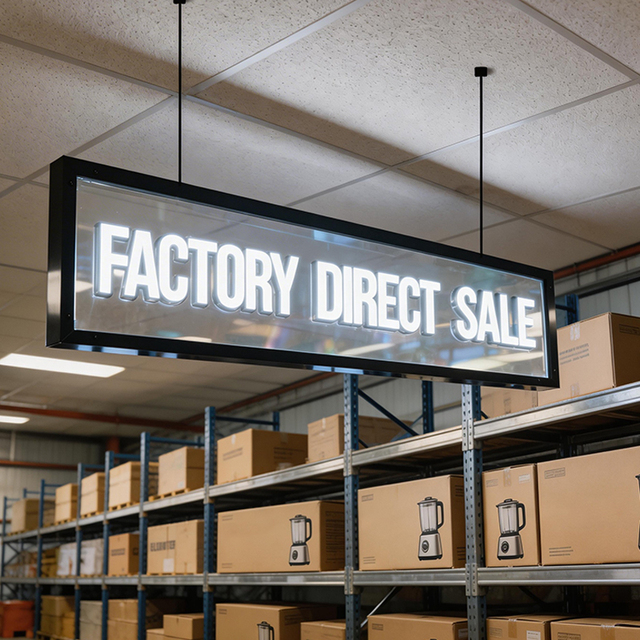 Advertising Rectangle LED Lighted Signs Multi Colors Logo Display Hanging Illuminated Light Boxes for Decoration Factory Direct