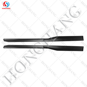 Suministro de fábrica Chaoshenghang, otros accesorios para automóviles, faldón lateral para coche, faldas laterales estilo PP negro mate <span class=keywords><strong>GT500</strong></span> para Ford Mustang 2015- - Product Image 4