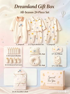 Ensemble cadeau pour nouveau-né, lot <span class=keywords><strong>de</strong></span> layette pour bébé, combinaison, barboteuse, vêtements essentiels, ensemble <span class=keywords><strong>de</strong></span> 10 pièces, OEM ODM - Product Image 2