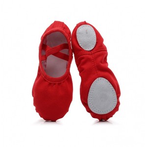 Zapatillas de Ballet de Lona para Niñas y Mujeres, Zapatos de Yoga para Bailar - Product Image 2