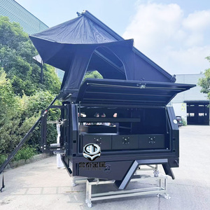 Auvent et plateau en aluminium élégant, moderne et durable avec finition thermolaquée pour le <span class=keywords><strong>rangement</strong></span> d'outils de <span class=keywords><strong>voiture</strong></span> en extérieur - Product Image 4