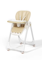 Chaise haute d'alimentation pour bébé en plastique, convertible 3-en-1, en forme de L, moderne, pour hôtel, vente en gros, dossier réglable en hauteur, sécurité garantie