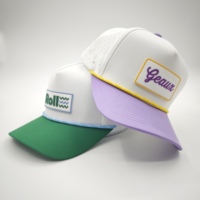 Gorras de Béisbol Deportivas Unisex Ajustables de 5 Paneles, Impermeables, de Poliéster Dobby, con Diseño Argyle/Frutal/Leopardo/Puntos, Personalizables, al por Mayor