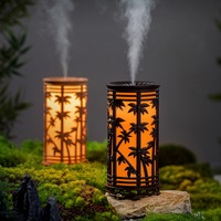 Humidificateur à brume froide en plastique 280 ml avec lumière LED à changement de couleur, stérilisation ultrasonique et ions négatifs pour crèche, voiture et maison, certifié CE