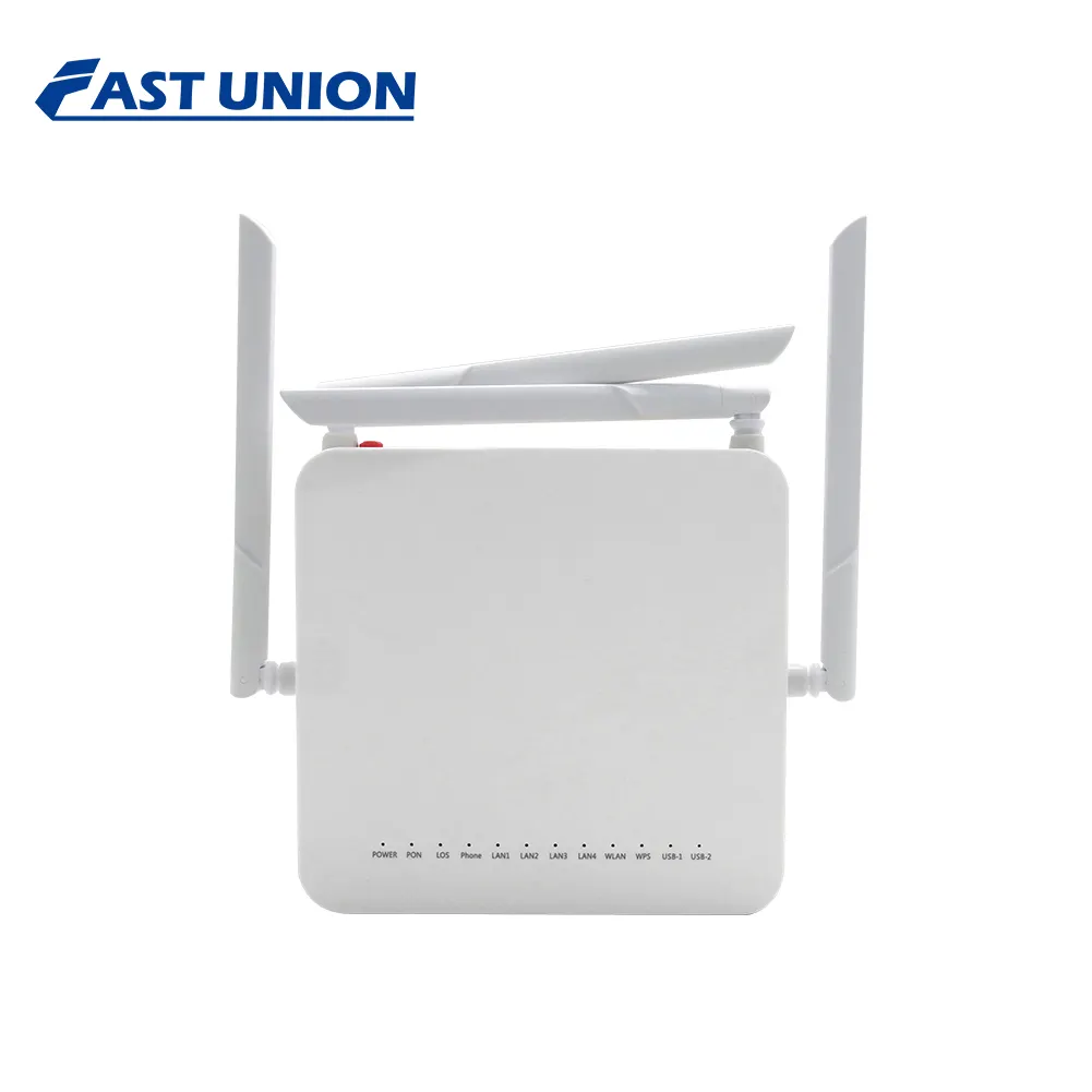 Antena original 6 firmware em inglês F680 V6.0 4GE + 1POTS + WIFI5 + 2USB de alta banda dupla WIFI GPON ONT ONU