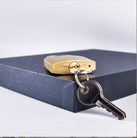 Cadenas en laiton haute sécurité antivol durable 20/25/30/35/50/60 mm avec clé