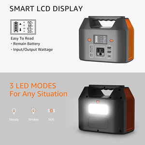 เครื่องกำเนิดไฟฟ้าพลังงานแสงอาทิตย์ 150W 155Wh กันน้ำ สถานีพกพา แบตเตอรี่ลิเธียม สำหรับการเดินทาง แคมป์ปิ้ง กิจกรรมกลางแจ้ง - Product Image 5