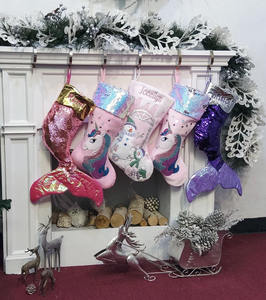 Bas licorne bonhomme de neige pour filles, vêtement de haute qualité, plusieurs styles, rose, violet, <span class=keywords><strong>Aqua</strong></span>, vert, or et argent, nouvelle collection - Product Image 2