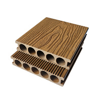 Planche de terrasse en WPC moderne, carrée, à emboîtement, lisse et gaufrée, anti-UV, imperméable, pour terrasse extérieure