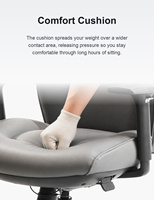 Chaise de bureau ergonomique avec accoudoirs multifonctionnels 3D et plateau coulissant, base en nylon gris – Fournisseur d'usine