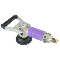 Personnalisé 3600 tr/min interrupteur marche/arrêt échappement arrière eau humide air polisseuse pneumatique ponceuse meuleuse pour pierre, marbre, granit