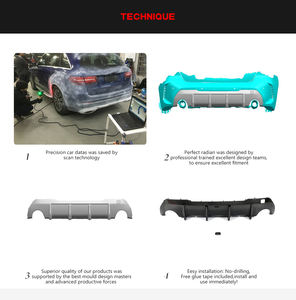 Lame de pare-choc arrière pour voiture en Fiber de carbone, protection pour le véhicule, <span class=keywords><strong>BMW</strong></span> <span class=keywords><strong>118i</strong></span> M135i <span class=keywords><strong>M</strong></span> <span class=keywords><strong>Sport</strong></span> 4 portes 2020 — 2022, F40 - Product Image 6