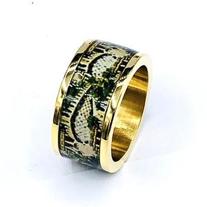 <strong>Golden</strong> Star Jewelry Wholesale Fashion Gold-plated Enamel Couple <strong>Ring</strong> for Part - Product Image 6