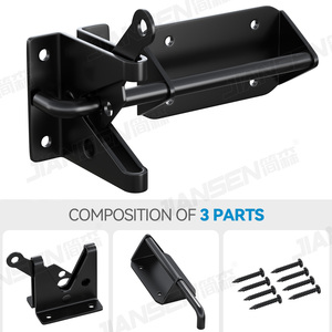 JIANSEN Loquet automatique à verrouillage manuel <span class=keywords><strong>Safetech</strong></span> Loquet de verrouillage de porte - Product Image 3