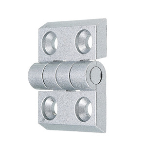 Zinc Alloy Hinges 4 Hole 180 Degree Industrial Heavy Duty Connectors For Aluminum Profile Accessories - Product Image 2