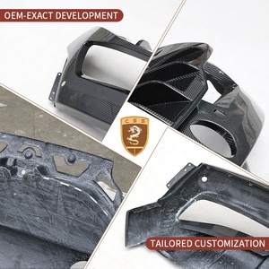 Diffuseur arrière de qualité supérieure pour Maserati MC20 Lèvre de diffuseur arrière en <span class=keywords><strong>fibre</strong></span> de carbone de style OEM - Product Image 3