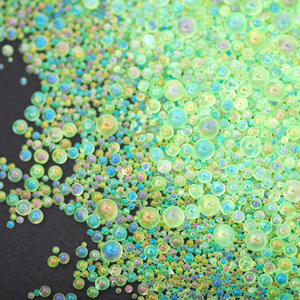 Micro-perles 3D pour ongles, strass non thermocollants, taille unique, effet Bling Bling, pour perles de verre transparentes effet bulle de couleur magique, pour téléphone portable - Product Image 6