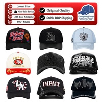 Gorra Trucker de 5 Paneles con Visera Curva, Bordado de Alta Calidad, Gamuza Desgastada, Nueva Marca Original, Sad Boyz, Gorra 31 Hats El Mago
