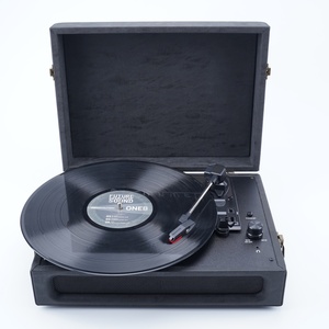 Venta al por mayor fonógrafo profesional caja de música gramófono tocadiscos con salida RCA y <span class=keywords><strong>Bluetooth</strong></span> - Product Image 1