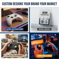 Fundas de Silicona para Pulgares con Diseño Personalizado, OEM ODM, Más de 25 Estilos, P5 P4 Xb Sw, Antideslizantes, Molde Gratuito, Fábrica Verificada, Venta al Por Mayor