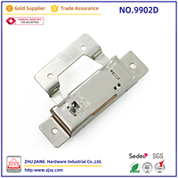 Serrure à combinaison métallique 3 chiffres 9902D, sans clé, intégrée, pour boîte à bijoux, tiroir et armoire de rangement