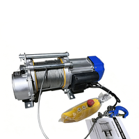Treuil électrique 220V pour grue de chantier chinoise 1T 100m, treuil à câble pour entrepôt d'usine