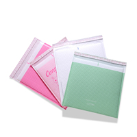 Enveloppe matelassée en plastique PLA PBAT compostable biodégradable à 100 % avec logo personnalisé pour l'expédition et l'emballage postal