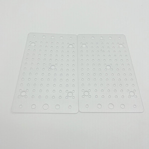 Feuille acrylique PMMA rectangulaire transparente, 90% de transmission, pour composants électroniques - Product Image 2