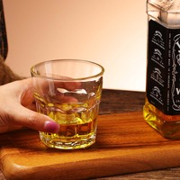 Verres à bière et à whisky XINGYAO de luxe, transparents, épaissis, en verre trempé, durables, écologiques, réutilisables, capacité 100-160 ml, pour bars et KTV