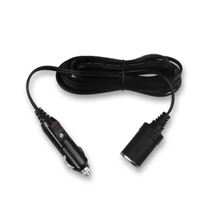 Adaptador de encendedor de cigarrillos fundido 10A de 12 voltios y 2 salidas con indicador LED rojo - Product Image 2