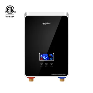 6kw 220vac 50Hz LED digital display Energy Saving Fast hot electric home shower heat mini water heater