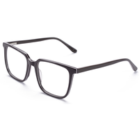 Monture de lunettes rectangulaire classique Elan Optical RD26085 de bonne qualité, monture intégrale unisexe en acétate, lunettes optiques écologiques