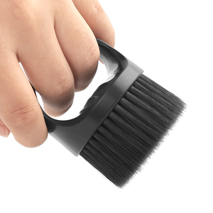 แปรงผมน้ำหนักเบาสำหรับผู้ชายสำหรับกรูมมิ่งสร้างรูปร่างหนวดและเคราจัดแต่งทรงผมง่ายต่อการพกพาแปรงปัดฝุ่นคอ - Product Image 1