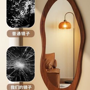 Wan Yusen Full Length <b>Mirror</b> 120x40cm Wood Frame Modern Design <b>Floor</b> <b>Standing</b> Home Use - Product Image 2