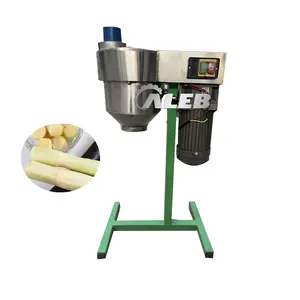 Fácil operar cana-de-açúcar cortador peeling máquina alta eficiente peeling e máquina de corte