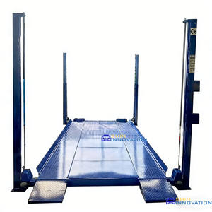 Elevador de Almacenamiento para Vehículos, Sistema de Estacionamiento Vertical de 4 Postes, Elevador de Doble Nivel para Exteriores - Product Image 2