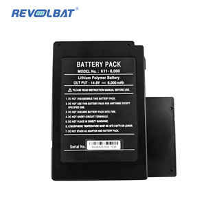 รีโวลแบท K11-6000 Li-Ion ชาร์จใหม่ได้ 14.8V 6000mAh แบตเตอรี่สำรองสำหรับ K713 S313 S513 เครื่องเชื่อมต่อใยแก้วนำแสง - Product Image 1