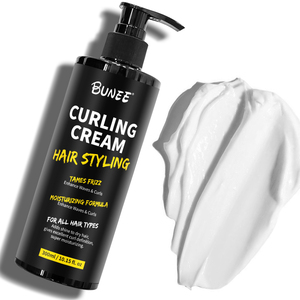 Best seller crema di Curling al cocco biologico burro di karité-definizione nutriente per capelli ricci naturali-esaltatore di Curl idratante - Product Image 1