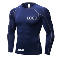 Ropa de Protección Solar al por Mayor, Camiseta de Compresión para Hombre, Camiseta Deportiva, Camiseta de Natación