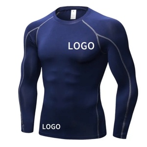 Wholesale Sun Protection Clothing Mens <b>Compression</b> <b>Shirt</b> Gym Baselayer Rash Guard Swim <b>Shirts</b> - Product Image 4