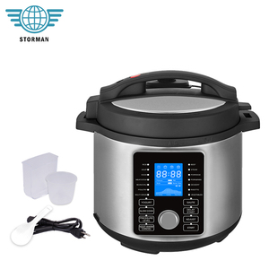 Hazır ev mutfak aletleri çok fonksiyonlu dijital 8QT elektrikli yüksek düdüklü tencere - Product Image 1