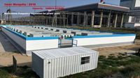 Système de stockage d'énergie solaire BESS avec conteneur de 40 pieds pour 1 MW, batterie au lithium, capacité de 1 à 6 MWh et garantie de 10 ans
