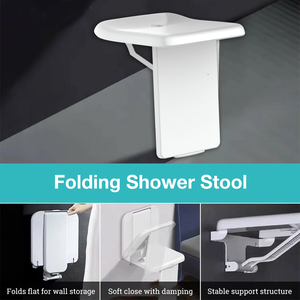 Leelongs Set completo sedile da bagno sedia da <span class=keywords><strong>doccia</strong></span> da bagno sistema <span class=keywords><strong>doccia</strong></span> regolabile per assistenza medica anziani disabili facile da bagno - Product Image 3