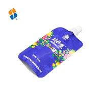 Feiao 250ml Emballage plastique Doypack avec bec verseur pour liquides, eau, jus, boissons, sachets souples à bec verseur